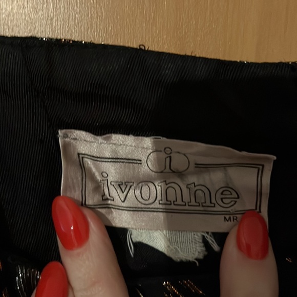 Vintage holiday silver and gold stunner - Picture 5 of 6